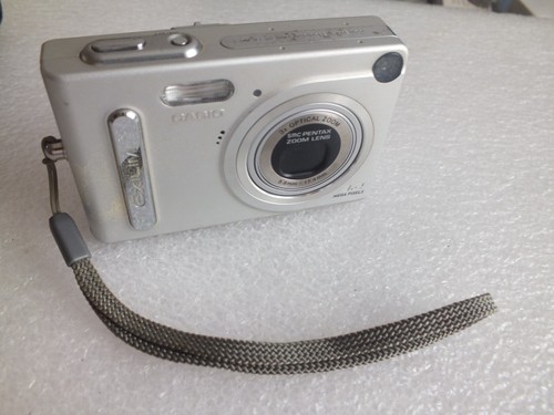 Vintage - CASIO EXILIM Digitalkamera -3,2 Megapixel - Silber - MG 11 - Picture 4 of 13