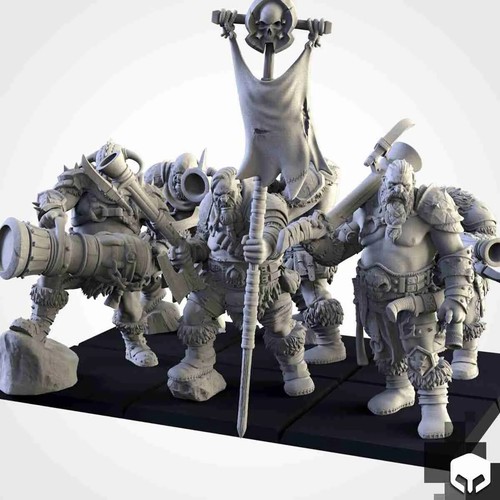 Ogerbomber [6] - Txalri Fabrikminiaturen 28 mm - Oger - Bild 1 von 8