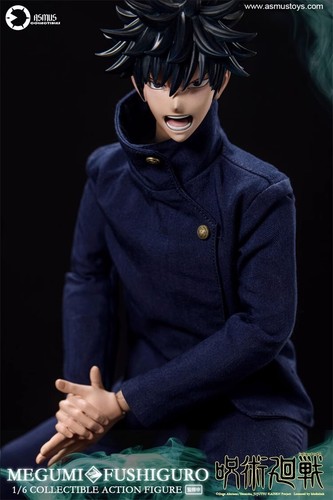 1/6 Asmus Toys Jujutsu Kaisen Megumi Fushiguro Collectible Action Figure JJKS03A - Foto 2 di 5