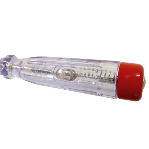 5 Inch Mains Tester Screwdriver with Pocket Clip 200-250V AC/DC Insulated 140mm - Picture 8 of 13