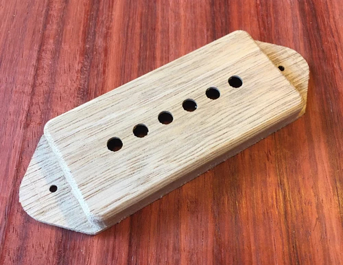 Guilford Korina P-90 Dog Ear Pickup Cover Single fits Gibson Seymour Duncan USA