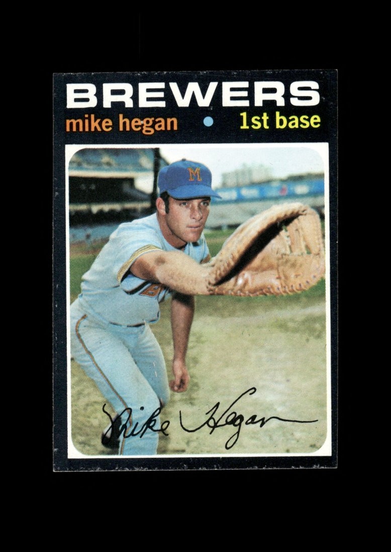 1971 Topps Set-Break #415 Mike Hegan NR-MINT *GMCARDS*