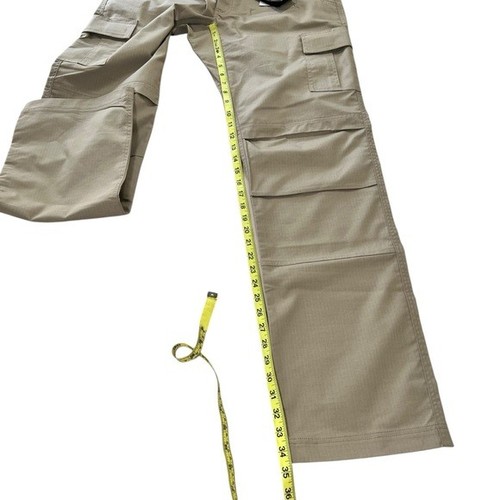 LA Police Gear Stretch Ops Women's Tactical Pants Khaki Size 16 Long Pockets NWT - Picture 9 of 16