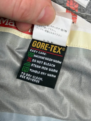 Vintage Marmot Gore Tex Ski Jacket 3 in 1 Waterproof Fleece Men Size L Red - Picture 3 of 24