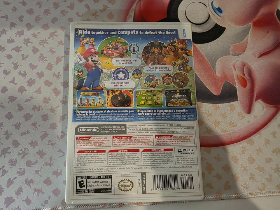 Mario Party 9 (Nintendo Wii, 2012) Complete w/Manual CIB - Tested - Image 2 of 3