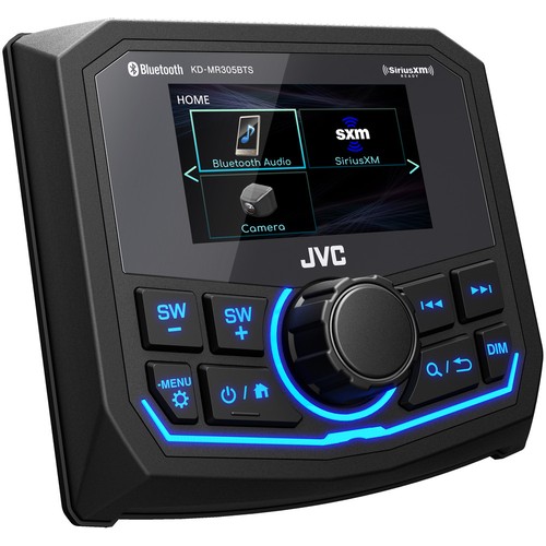 JVC KD-MR305BTS 3" Marine Digital Multimedia Receiver + SiriusXM SXV300M1 - Picture 3 of 16