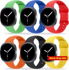 6 Pack Only Strap For Samsung Galaxy Watch 8 40mm Silicone Sport Breathable