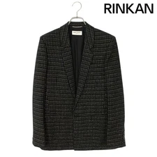 Saint Laurent Paris 644409 Y1C81 Tweed Tailored Jacket Men's 44 Used d41511ffc07