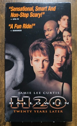 Halloween H20: Twenty Years Later (VHS, Dimensions 1998) Jamie Lee Curtis Rental