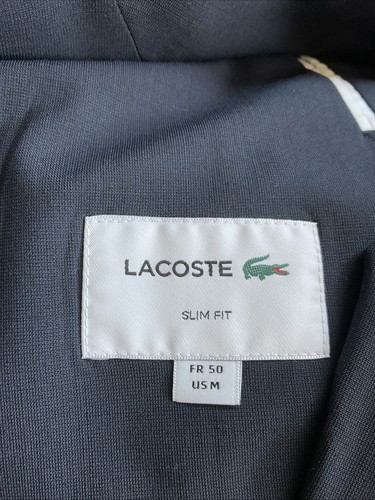 Navy Blue Lacoste Slim Fit Lightweight Jacket 40 UK 50 EU RRP £345 - Picture 9 of 10