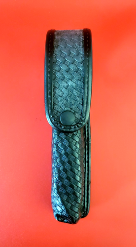 UNCLE MIKES SIDEKICK MINI MAGLITE HOLDER BLACK BASKETWEAVE🌟 - Picture 1 of 7