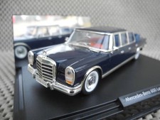 VITESSE 1/43 Mercedes-Benz 600 Landaulet Rear Hood Open Dark Blue with Case New