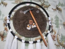 Ron R.A. Frazier Traditional 19 TH Century Style Pipe Tomahawk / Peace Pipe