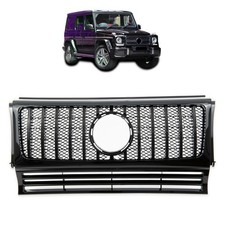 Kühlergrill Frontgrill Schwarz glanz für Mercedes G Modell W463 90-18
