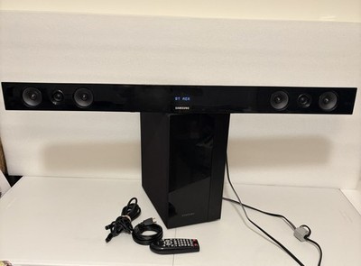 Samsung HW-F450 2.1 Soundbar w/PS-WF450 Wireless Subwoofer HDMI BT Remote Tested
