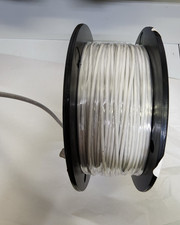 18 AWG TFFN TEWN Wire 600V Copper White Stranded Wire 250' UL 1316/1452 New