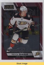 2023-24 O-Pee-Chee Platinum Matte Pink Trevor Zegras #4 READ 1e7g