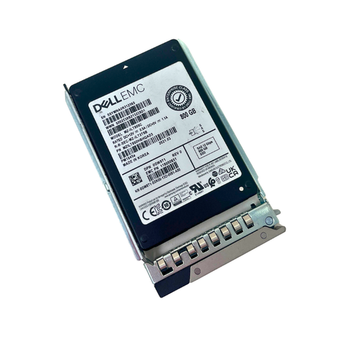 Dell EMC 800GB SAS 12G Mixed Use (MU) SFF 2.5" SSD Samsung PM1645a 0GW8T1 GW8T1 - Afbeelding 2 van 3