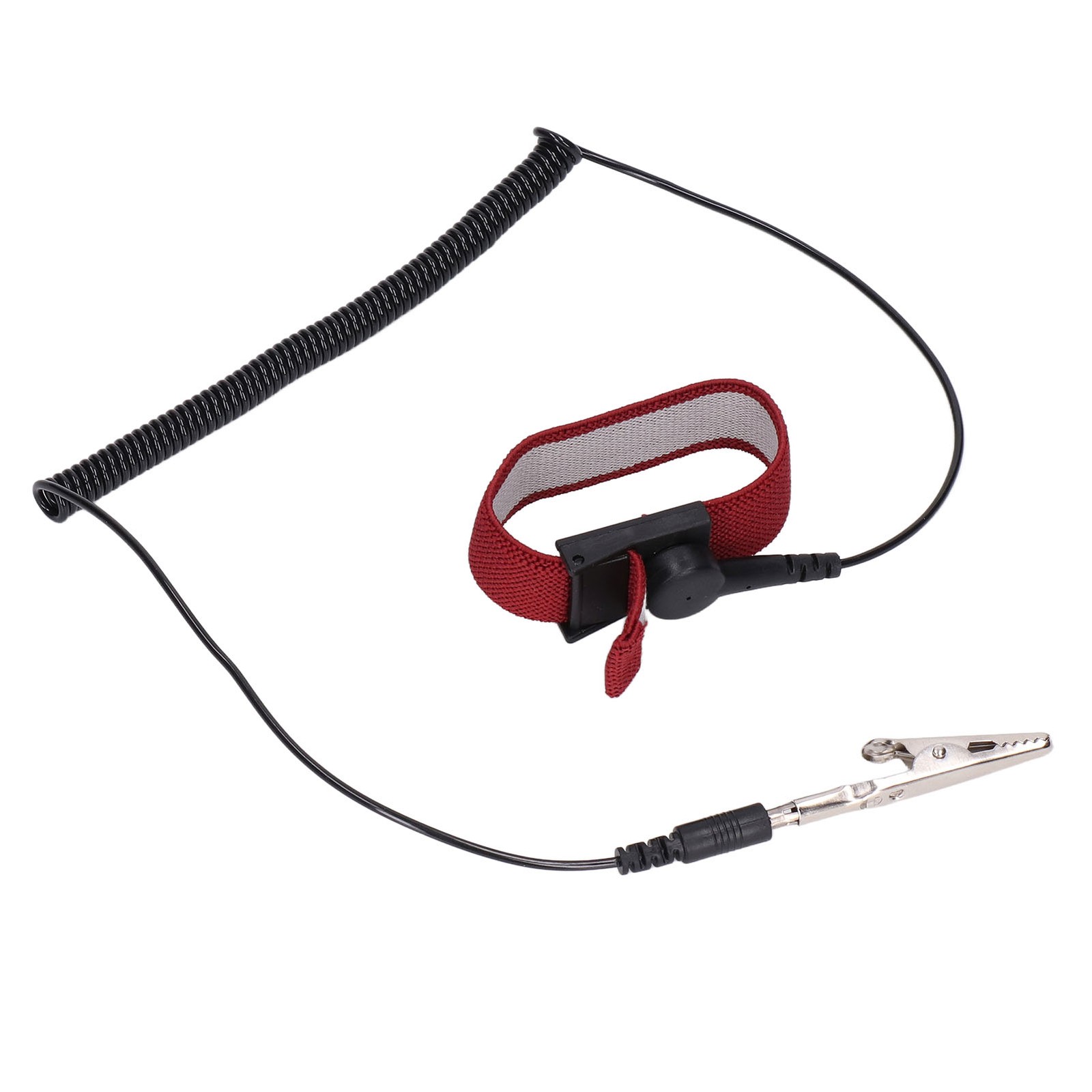 Anti Static Wrist Strap Set ESD Bracelet Kit Long Winding Wire Large Resistance
