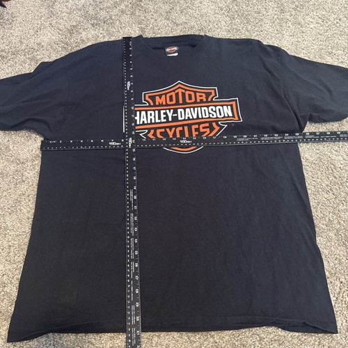 Harley Davidson Motorcycles New Port Richey Biker schwarz T-Shirt 2XL 2013 - Bild 7 von 8