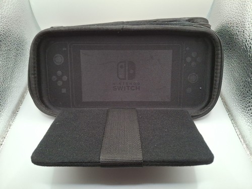 Estuche de transporte Nintendo Switch - gris jaspeado y negro - Imagen 3 de 6
