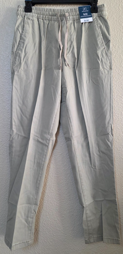 Pantaloni da jogging George uomo kaki stonewash twill taglia S (28-30) NUOVI - Foto 1 di 5