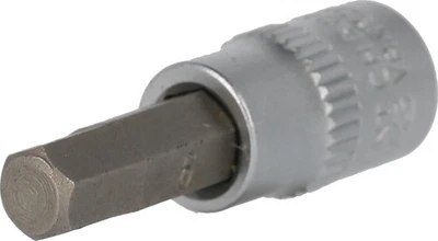 Brilliant Tools 1/4" Innensechskant Bit-Stecknuss, 6 mm