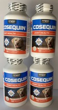 720 TABLETS of COSEQUIN JOINT SUPPLEMENT FOR DOGS / MSM  HA / 4 x 180 EXP. 2028