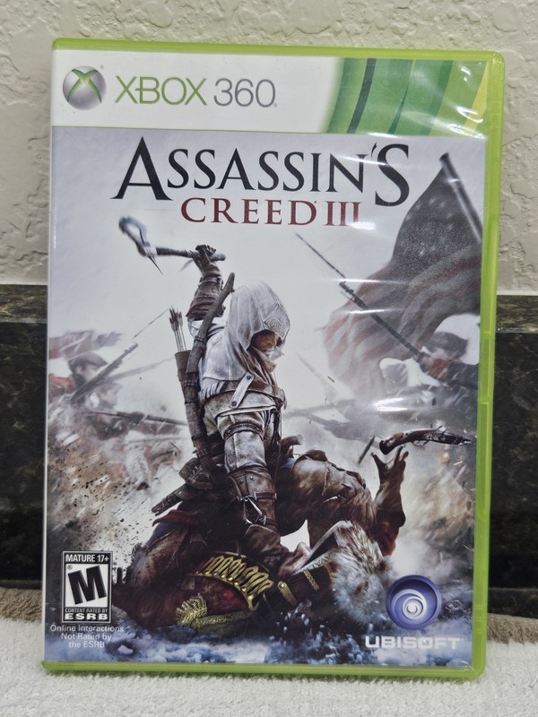 Assassin's Creed III, Microsoft Xbox 360, 2 Disc Set, 2012