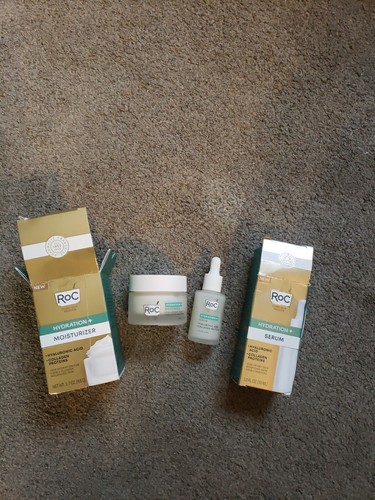 SET2-ROC HYDRATION & MOISTURIZER 1.7OZ&SERUM 1OZ HYALURONIC ACID&COLLAGEN*NEW* - Picture 6 of 6