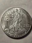2007 Silver Eagle $1 Dollar 1oz Uncirculated .999 -MS-Brilliant Uncirculated-