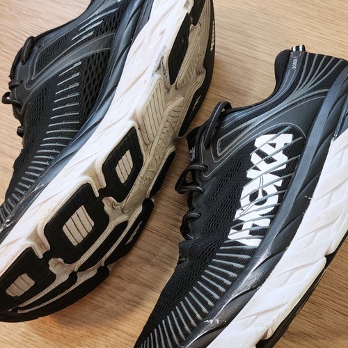 HOKA Bondi 7 Men's Black Running Shoe Sneaker Z4770 Size 13 - Picture 8 of 18