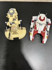 Lego Star Wars AAT 75080 Republic Fighter Tank 75182 Lot Of 2 Sets