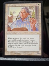 MAGIC THE GATHERING, ACADEMY RECTOR, URZA'S SAGA 
