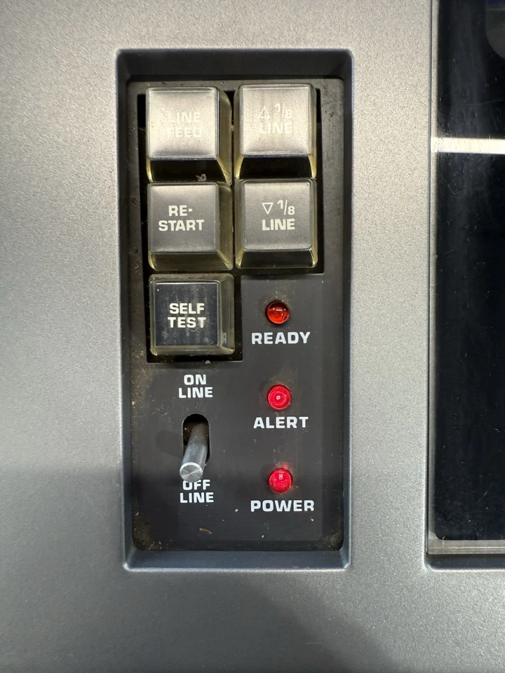 Impresora Línea Radio Shack TRS-80 Vintage V Local -Piezas/Reparación - Leer Descripción Foto 2 de 4