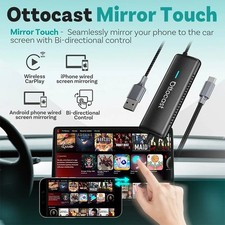 Ottocast Mirror Touch Wireless CarPlay Bi-Dir...