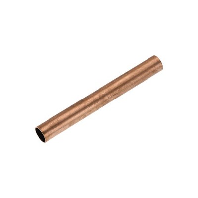 Kupfer Rundrohr 12 mm Außendurchmesser 0,5 mm Wand 100 mm Hohllänge gerade Rohr Rohr