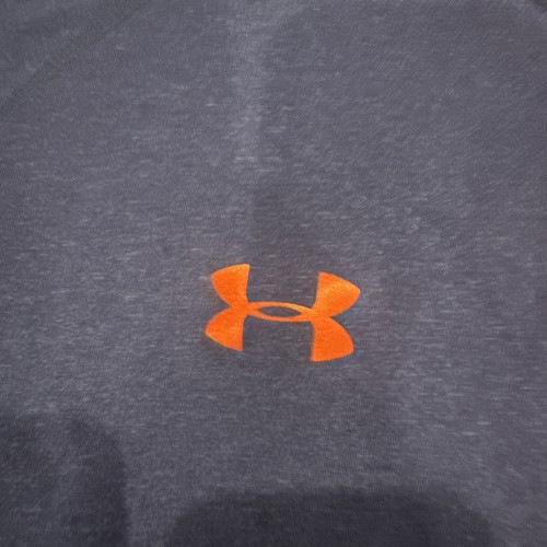 Under Armour 1/4 Zip Pullover XL Navy Auburn Tigers Long Sleeve Team Issued - Picture 4 of 10