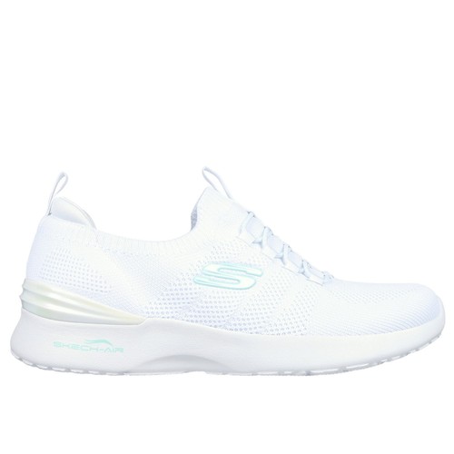 Skechers Womens Knitted Trainers Skech Air Dynamight Bungee Lace white UK Size - Picture 6 of 6
