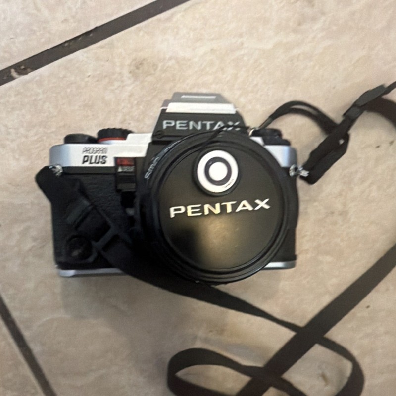 PENTAX Program Plus 35mm SLR Manual Focus AE Light Meter Self-Timer Silver