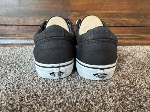Women’s Size 7.5 - VANS Authentic Off The Wall Black White - Picture 5 of 7
