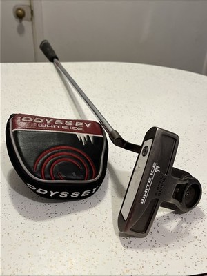 Odyssey White Ice 2-Ball Blade Lined Putter 35” Mens RH Tour Grip