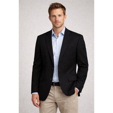 Banana Republic Black Blazer Modern Fit spring 2009 size 40R