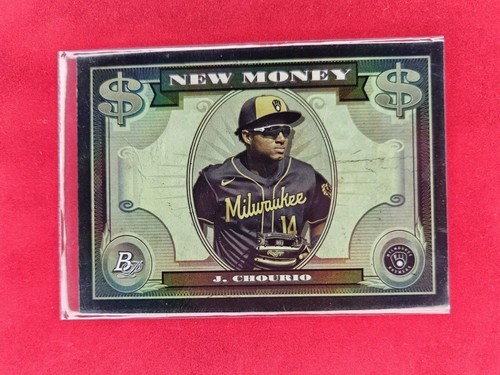 Jackson Chourio (RC) 🔥 2023 Bowman Platinum - New Money💲 #NM-11