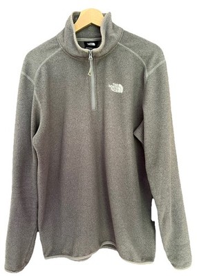 THE NORTH FACE - 100 Glacier 1/4 Zip - Fleecepullover - Pullover - GRAU - Gr. M 
