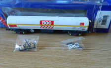 Heljan BOC 100 Tonne Liquid Nitrogen Tank Wagon 0016 GPS Bogies Olivia 05