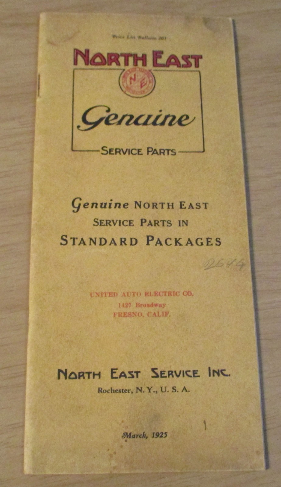 Catalog~"north East Service"~rochester