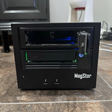 MagStor Black LTO-8 tape drive with 3.5 drive bay