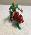Vintage MOTU He-Man Battle Cat Skeletor and more Lot Mattel 1980s