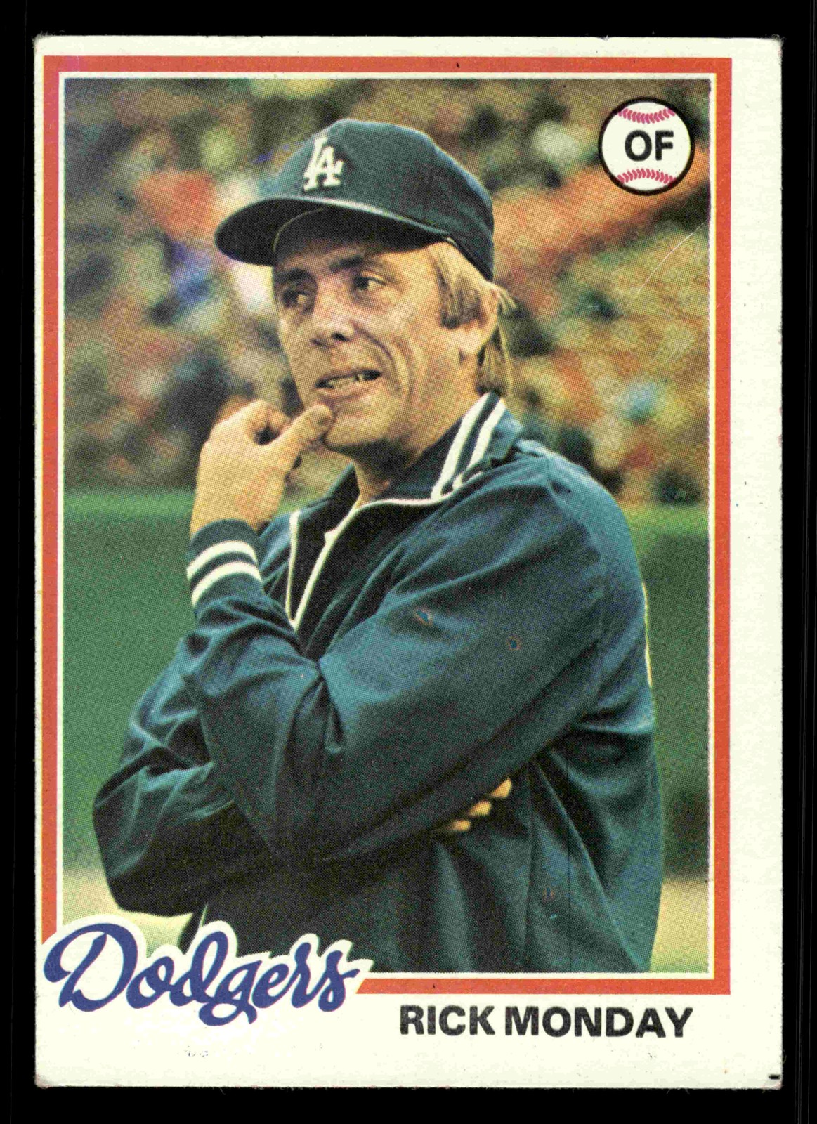 1978 Topps Rick Monday #145 - Los Angeles Dodgers